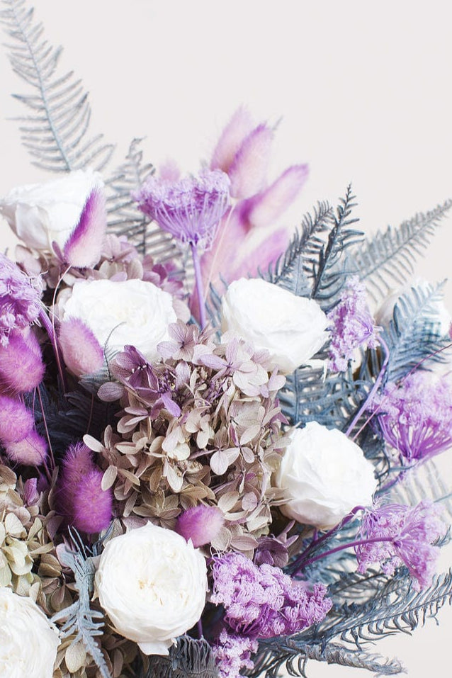 Bouquets Lilac Garden Preserved Rose Bouquet send a bouquet- the best flower delivery