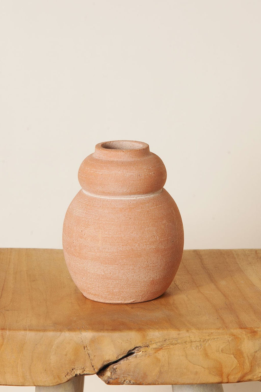 Vase Terra Cotta Bud Vase, Whitewash: Tall send a bouquet- the best flower delivery