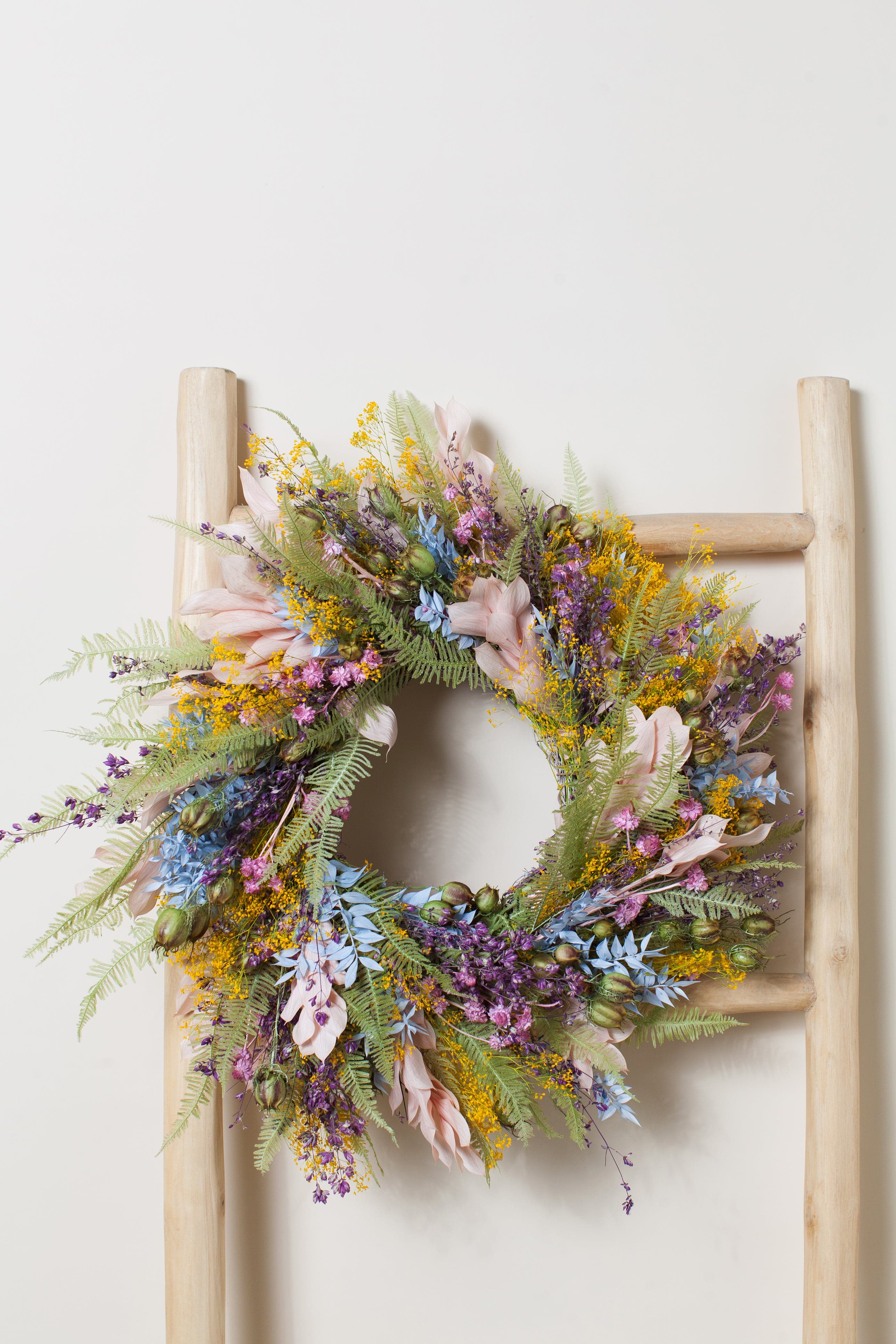 Dried Wildflower Wreath – Idlewild Floral Co.