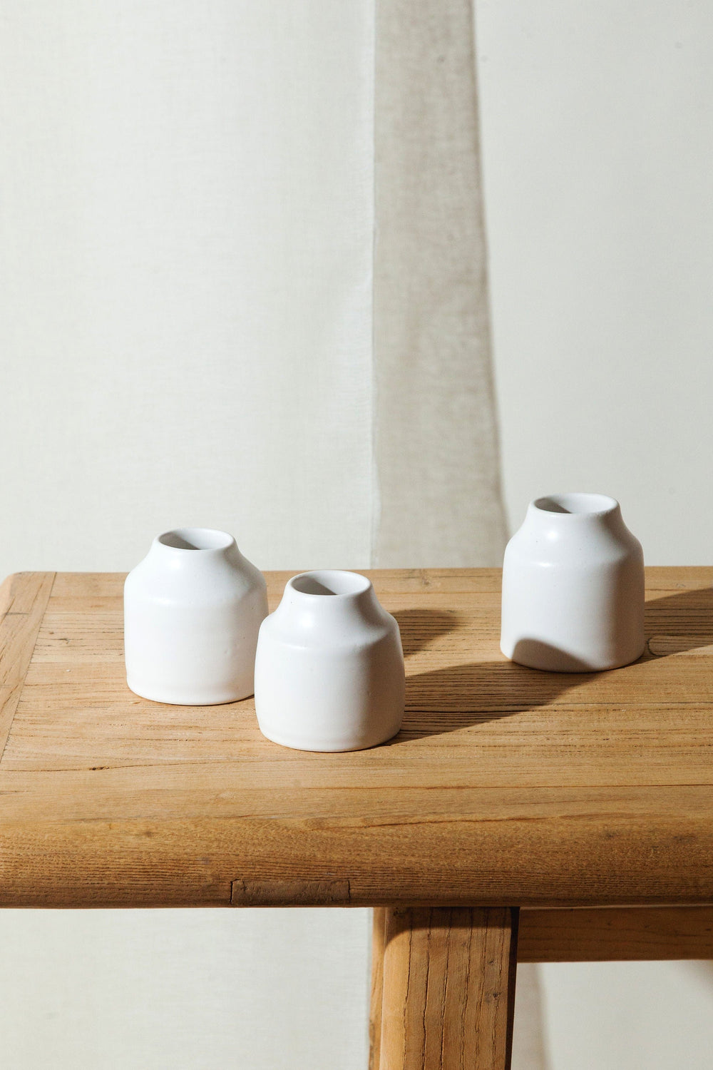 Idlewild Floral Co. Vase Handmade White Bud Vase