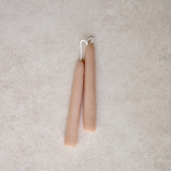 6" Heirloom Beeswax Taper Candles: Ochre send a bouquet- the best flower delivery