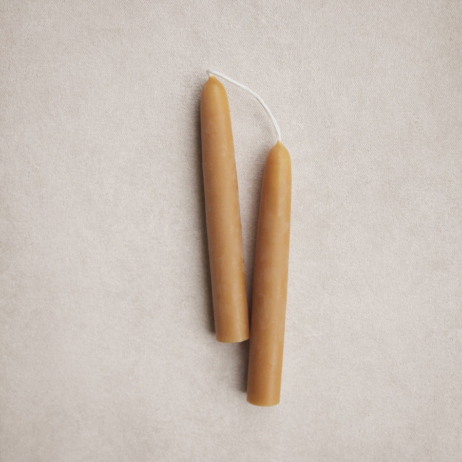 6" Heirloom Beeswax Taper Candles: Ochre send a bouquet- the best flower delivery