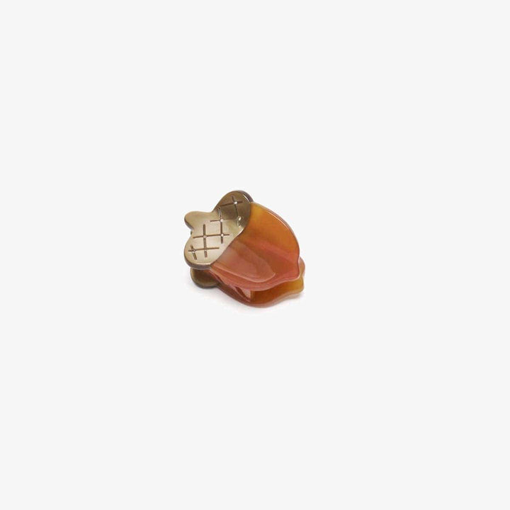 Acorn Mini Claw - Acetate and Rhinestone Small Hair Clip send a bouquet- the best flower delivery