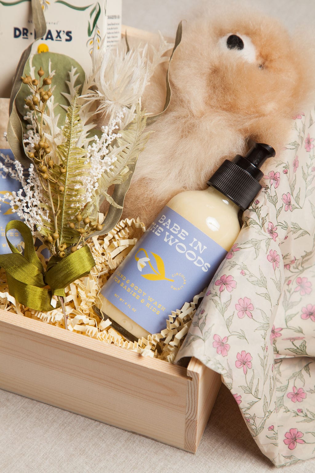 Gift Giving All Natural Calendula Baby Gift Box send a bouquet- the best flower delivery