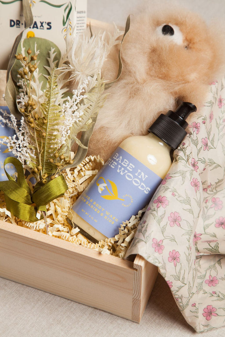Gift Giving All Natural Calendula Baby Gift Box send a bouquet- the best flower delivery