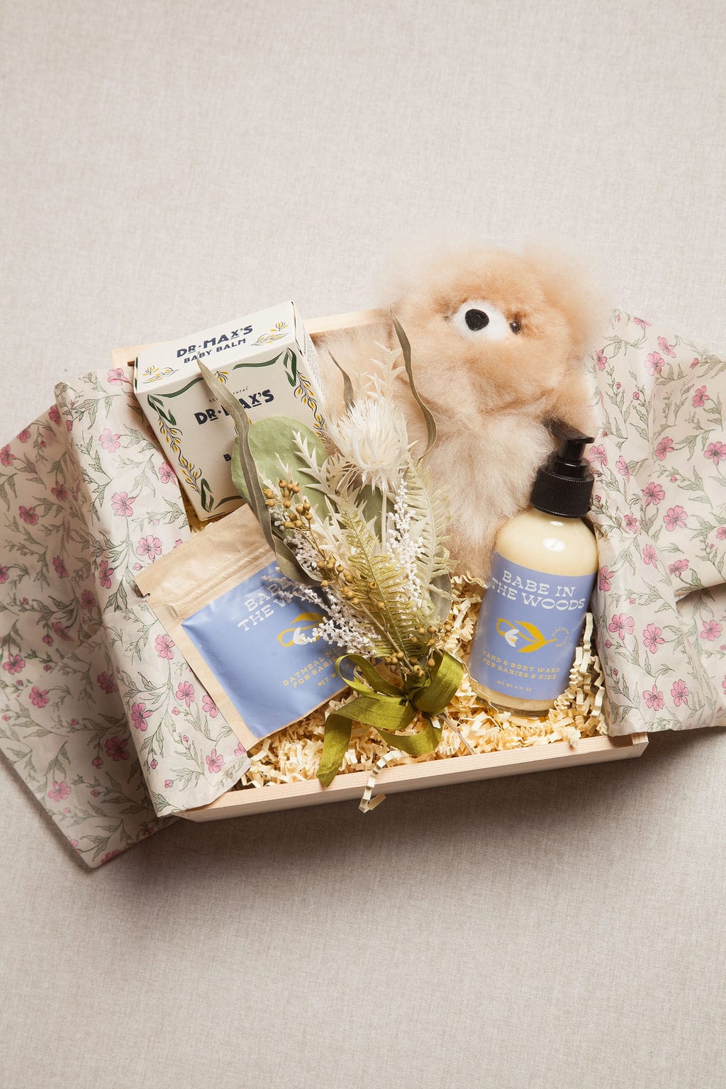 Gift Giving All Natural Calendula Baby Gift Box send a bouquet- the best flower delivery