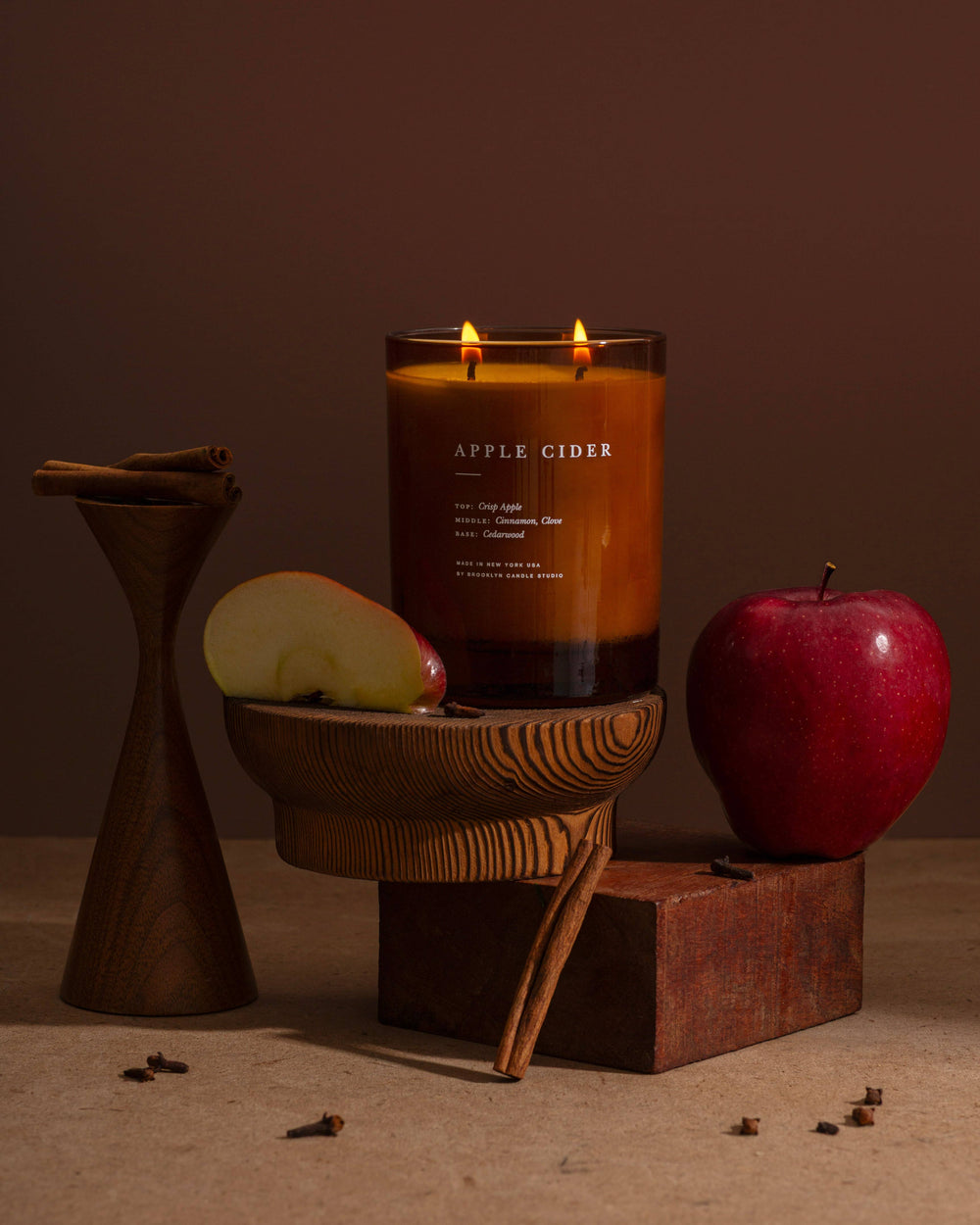 candle Apple Cider 2-Wick Candle send a bouquet- the best flower delivery