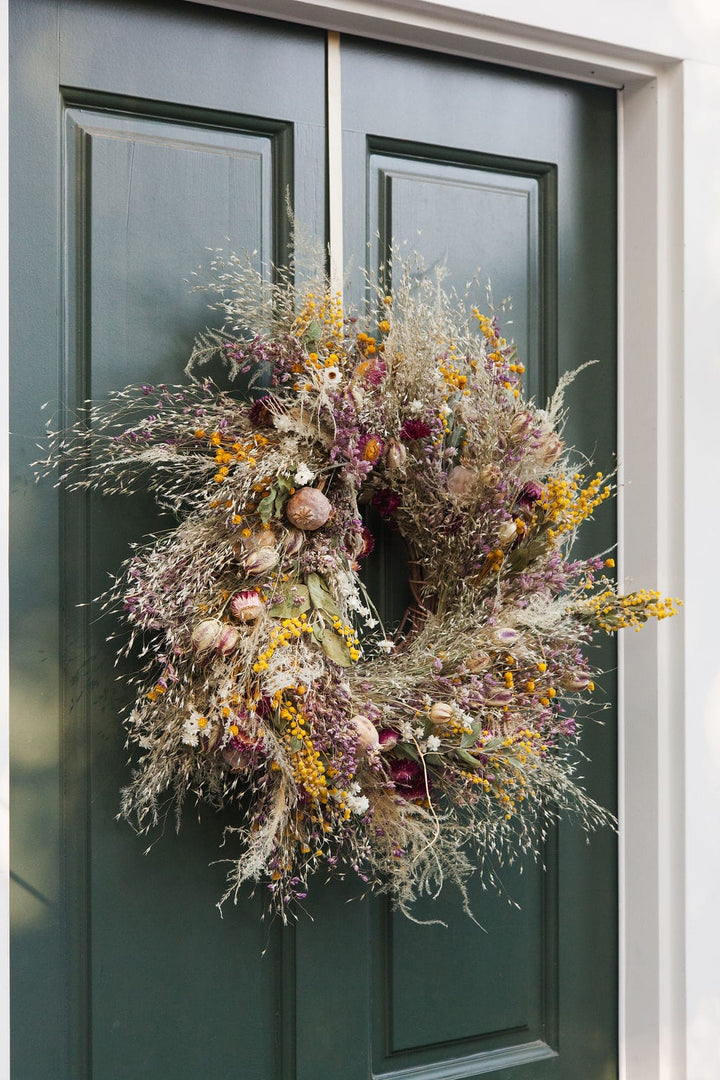 Wreaths Avonlea Dried Floral Wreath send a bouquet- the best flower delivery