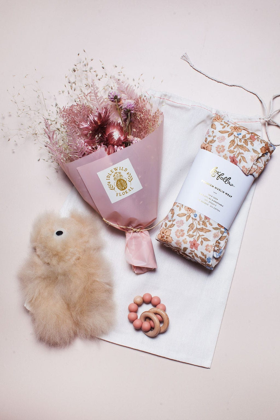 Idlewild Floral Co. Gift Giving Baby Girl Gift Set