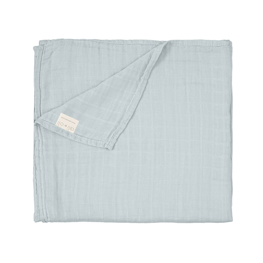 Bamboo Muslin Swaddle Blanket (Misty Sky) send a bouquet- the best flower delivery