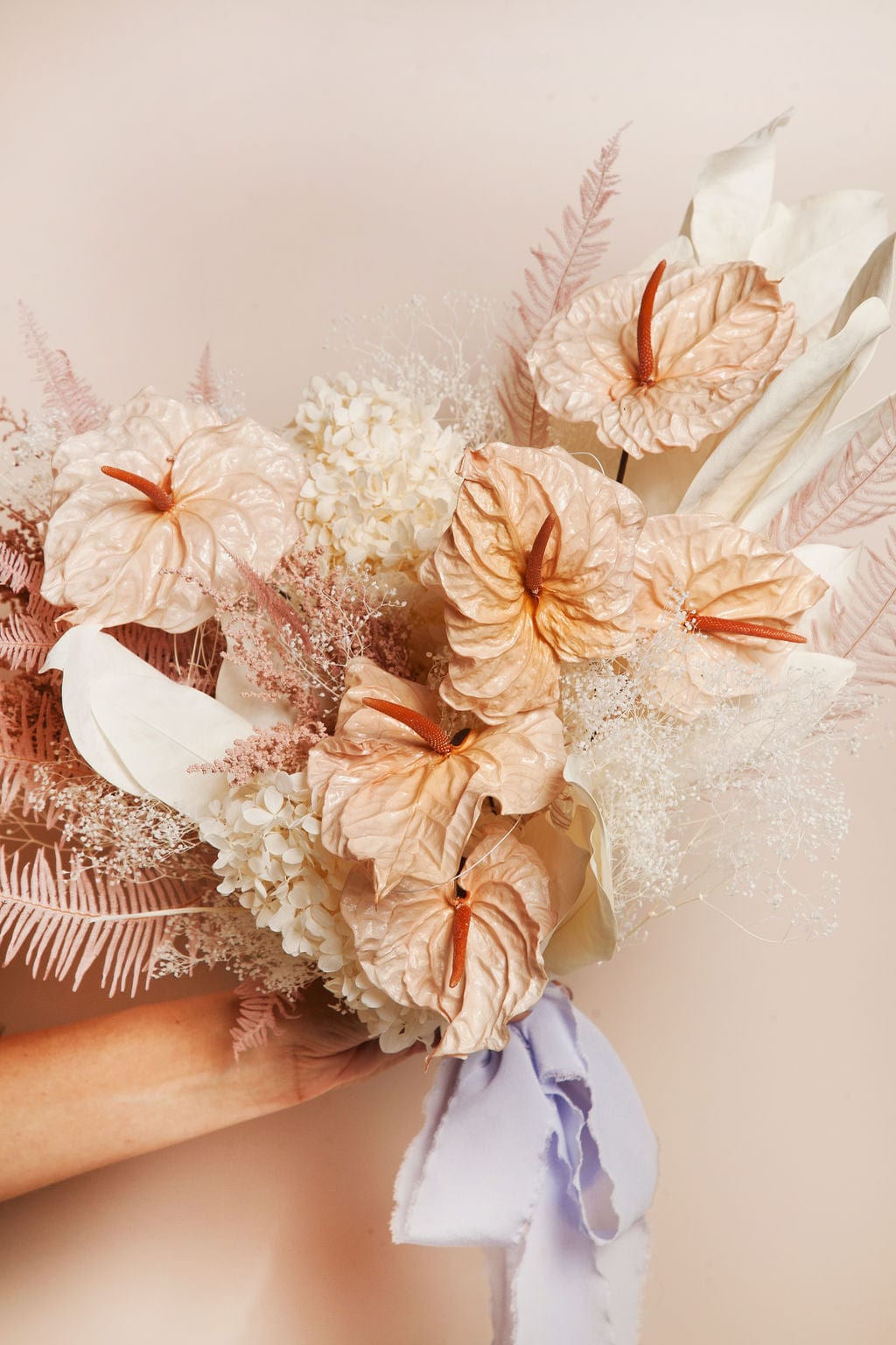 Wedding Blush Tropical Bridal Bouquet send a bouquet- the best flower delivery