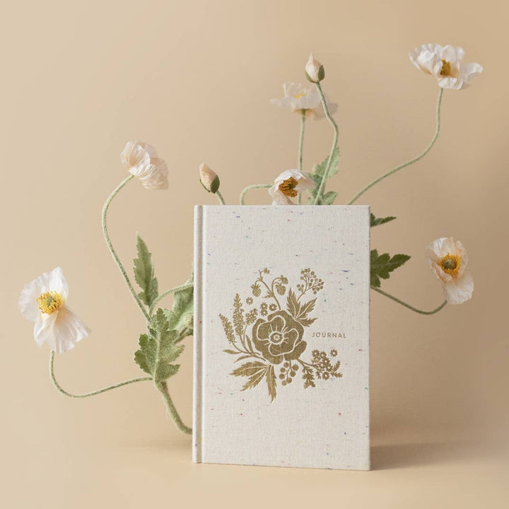 BOTANIST | LINEN BOUND JOURNAL send a bouquet- the best flower delivery