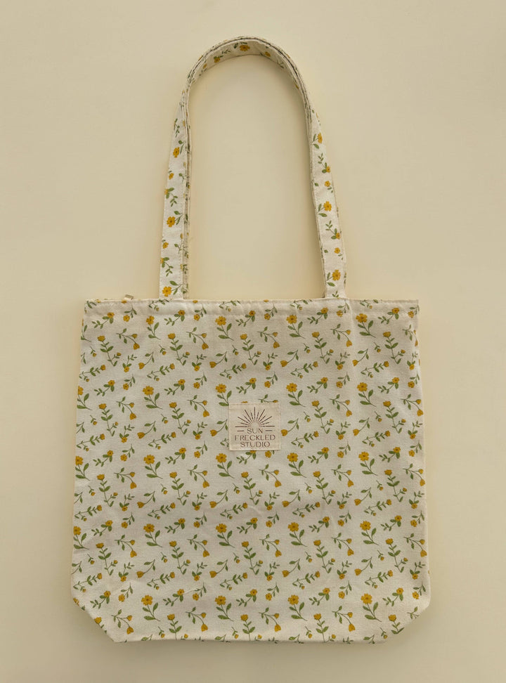 Buttercup Tote Bag: Wide send a bouquet- the best flower delivery