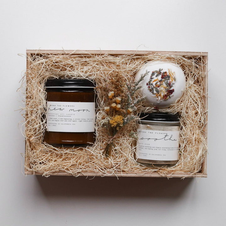 Calming Waters Gift Set send a bouquet- the best flower delivery
