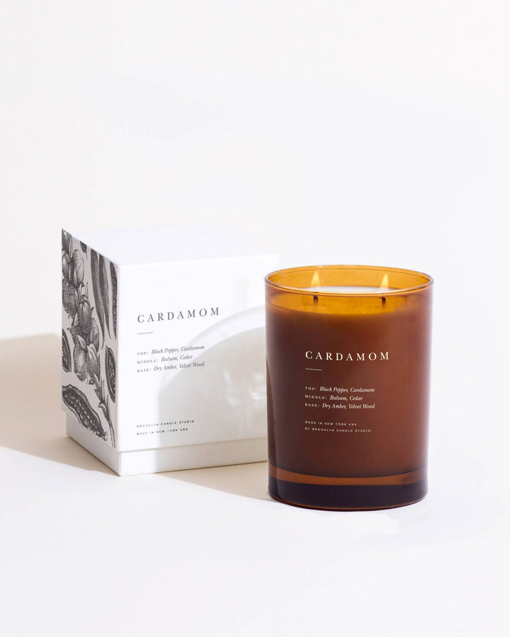 candle Cardamom 2-Wick Candle send a bouquet- the best flower delivery