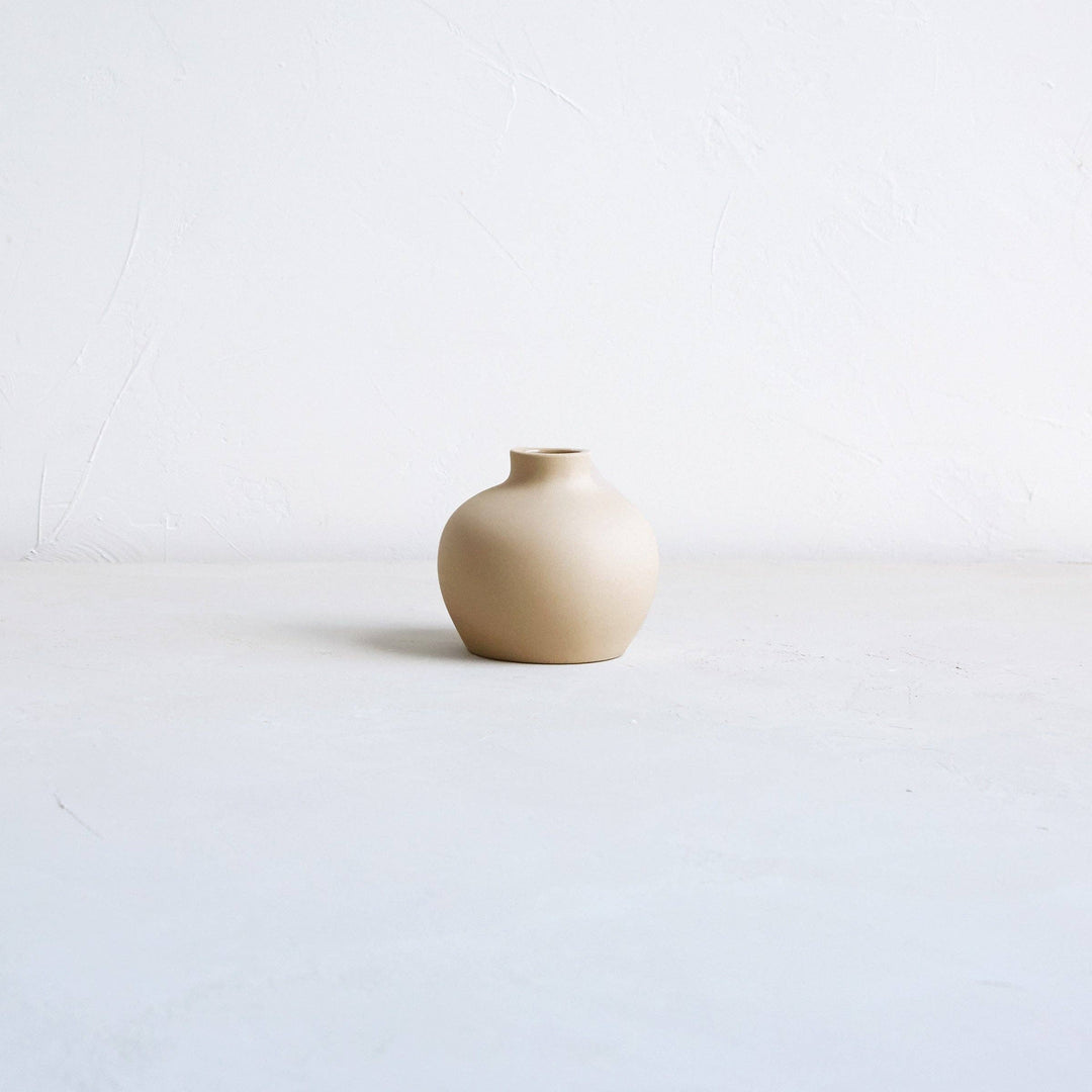 Ceramic Blossom Vase, Sand: Short send a bouquet- the best flower delivery