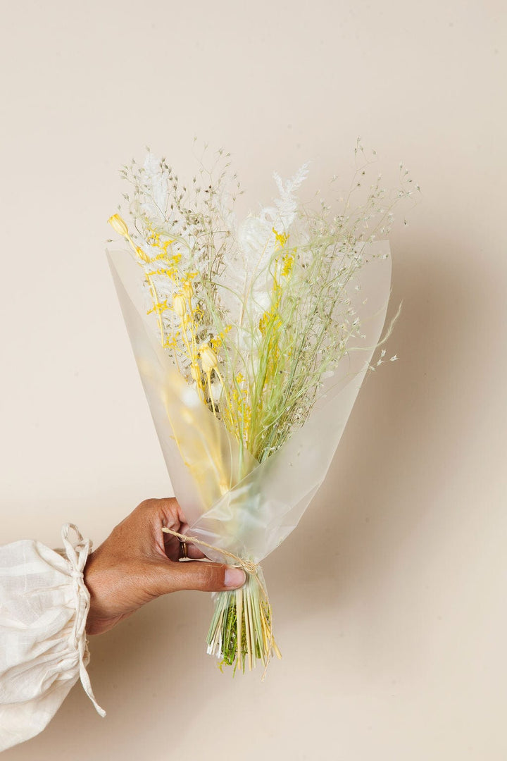 Bouquets Citrine Dried Flower Mini Bouquet send a bouquet- the best flower delivery