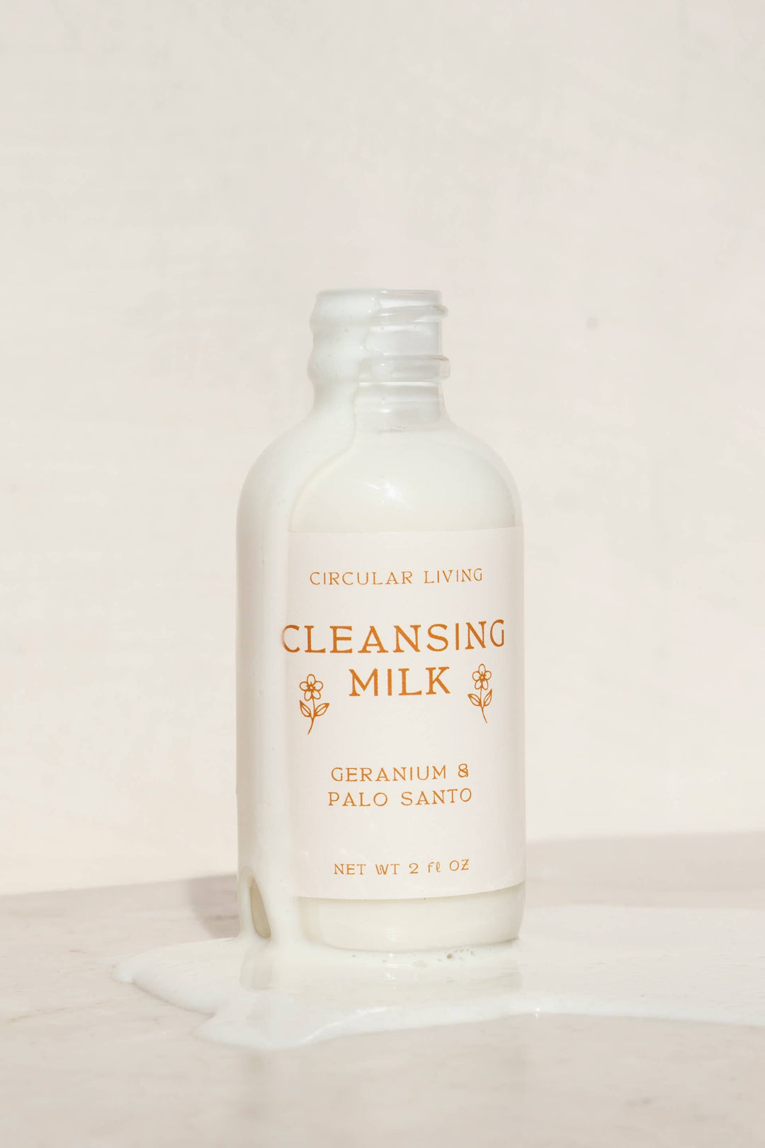 Cleansing Milk, Geranium & Palo Santo send a bouquet- the best flower delivery