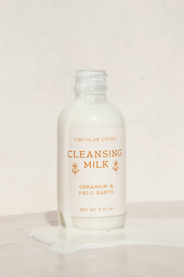 Cleansing Milk, Geranium & Palo Santo send a bouquet- the best flower delivery