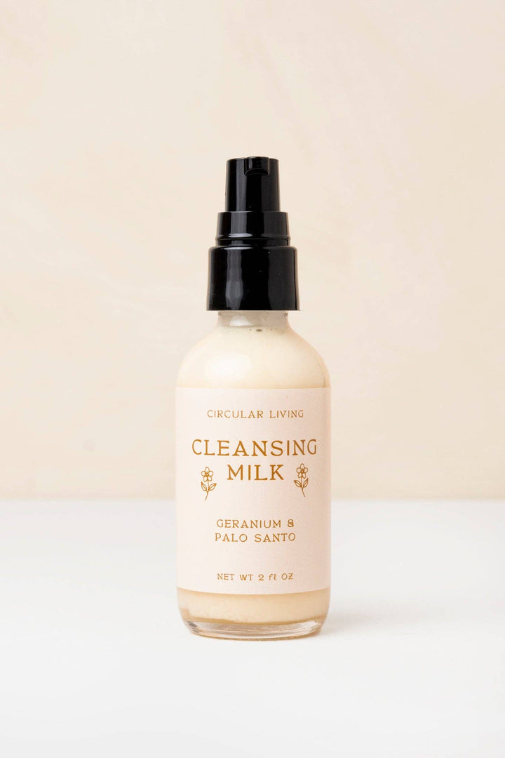 Cleansing Milk, Geranium & Palo Santo send a bouquet- the best flower delivery