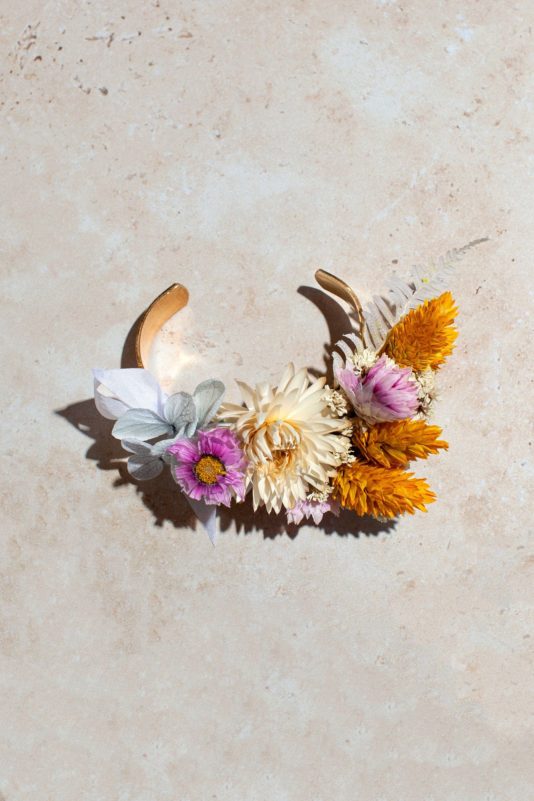 Flower Bouquet with crown and corsage