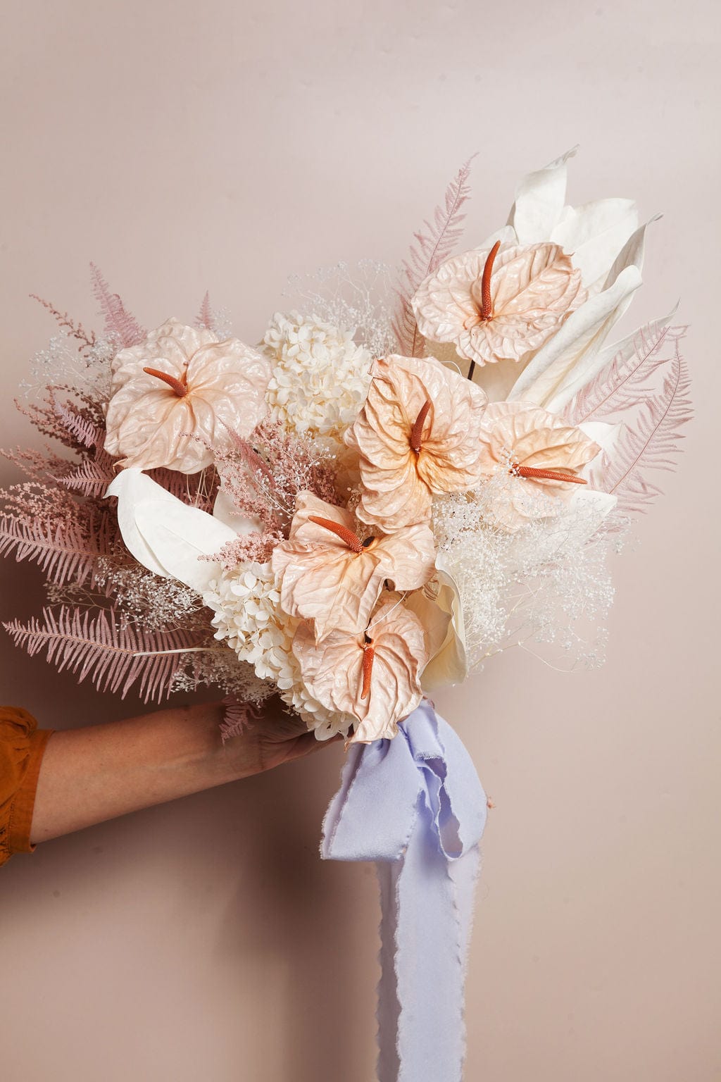 High quality Customizable Preserved/Dried Wedding Bouquet and Boutonniere