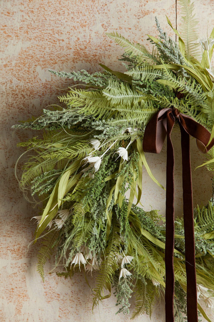 Wreaths Everlasting Fern Wreath send a bouquet- the best flower delivery