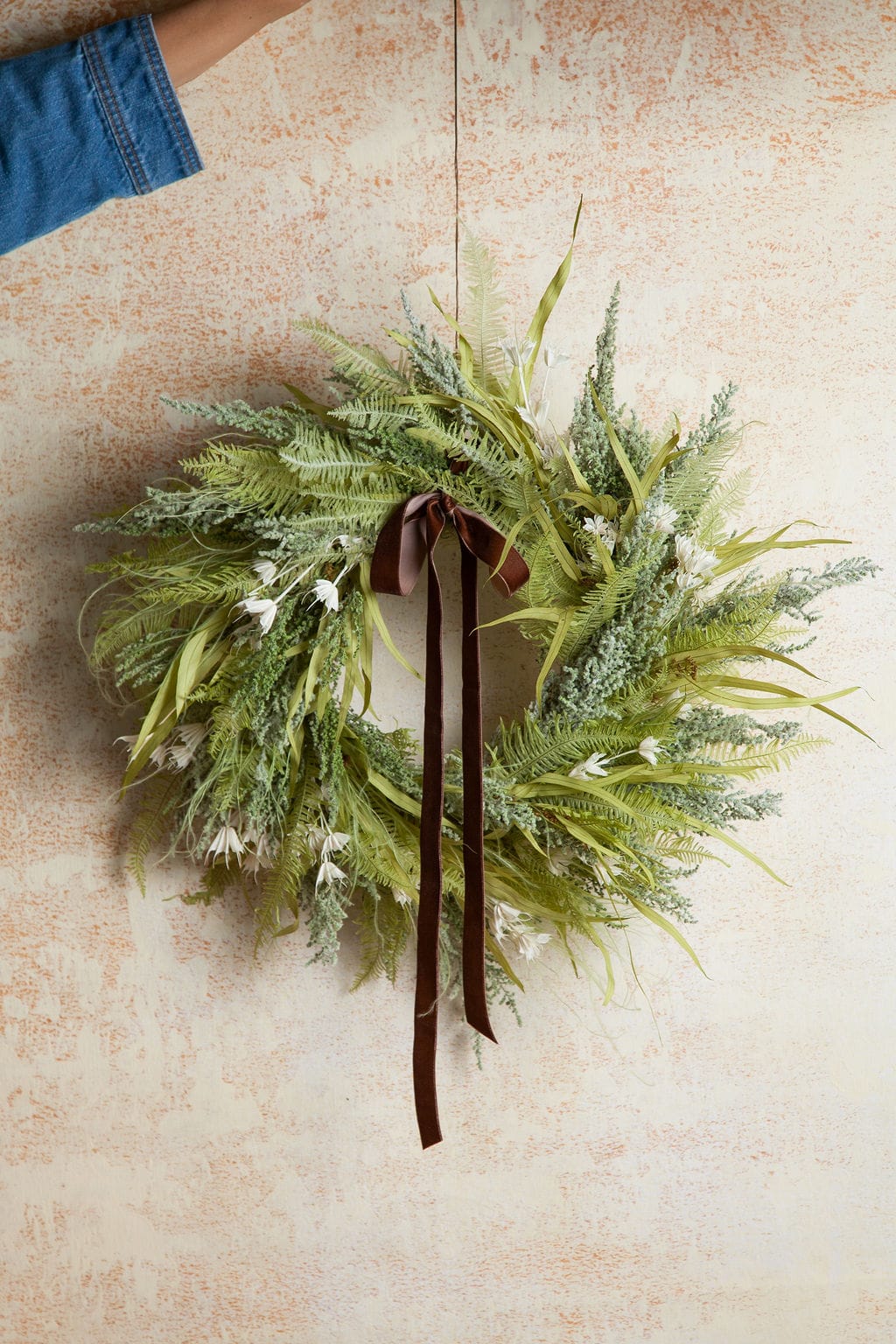 Wreaths Everlasting Fern Wreath send a bouquet- the best flower delivery