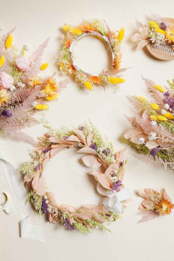 Wedding Everlasting Flower Crown send a bouquet- the best flower delivery