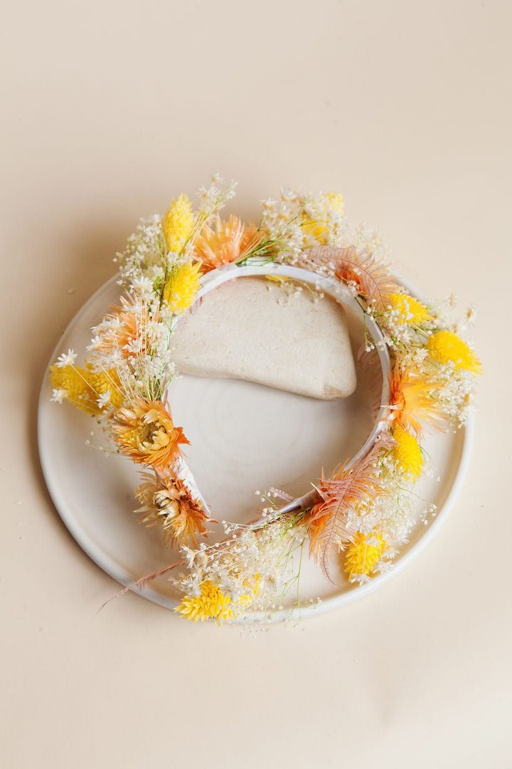 Wedding Everlasting Flower Girl Crown send a bouquet- the best flower delivery