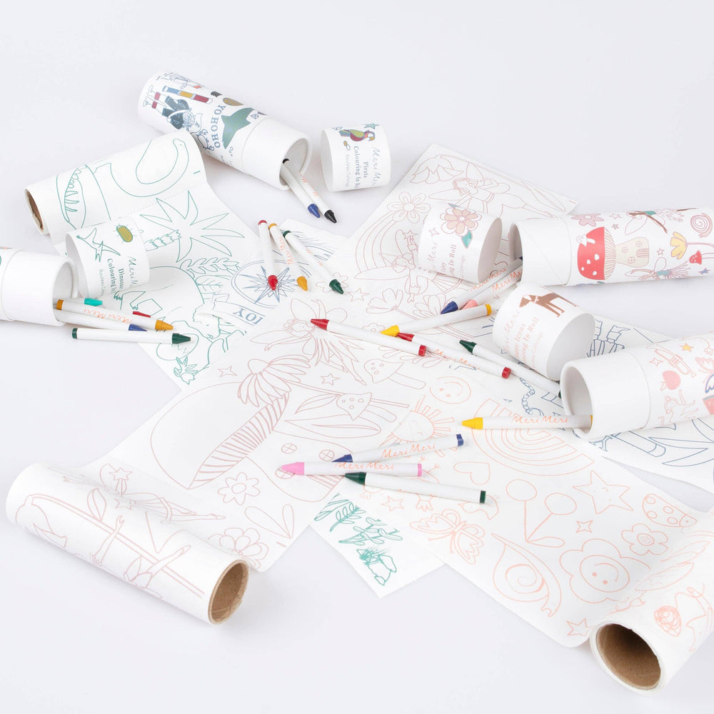 Fairy Colouring Roll send a bouquet- the best flower delivery