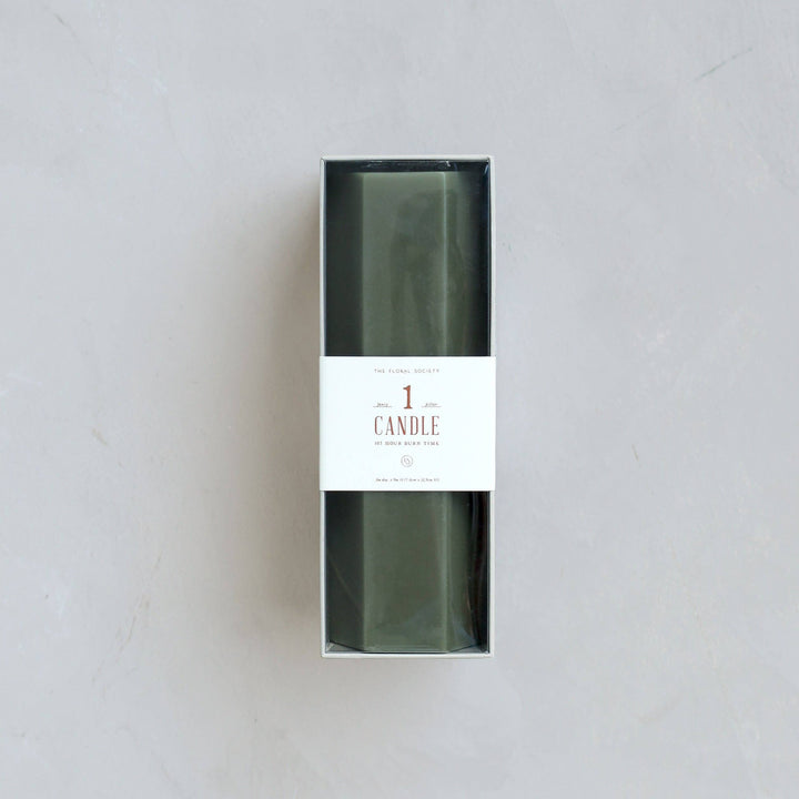 Fancy Hexagon Pillar Candles: Miel send a bouquet- the best flower delivery