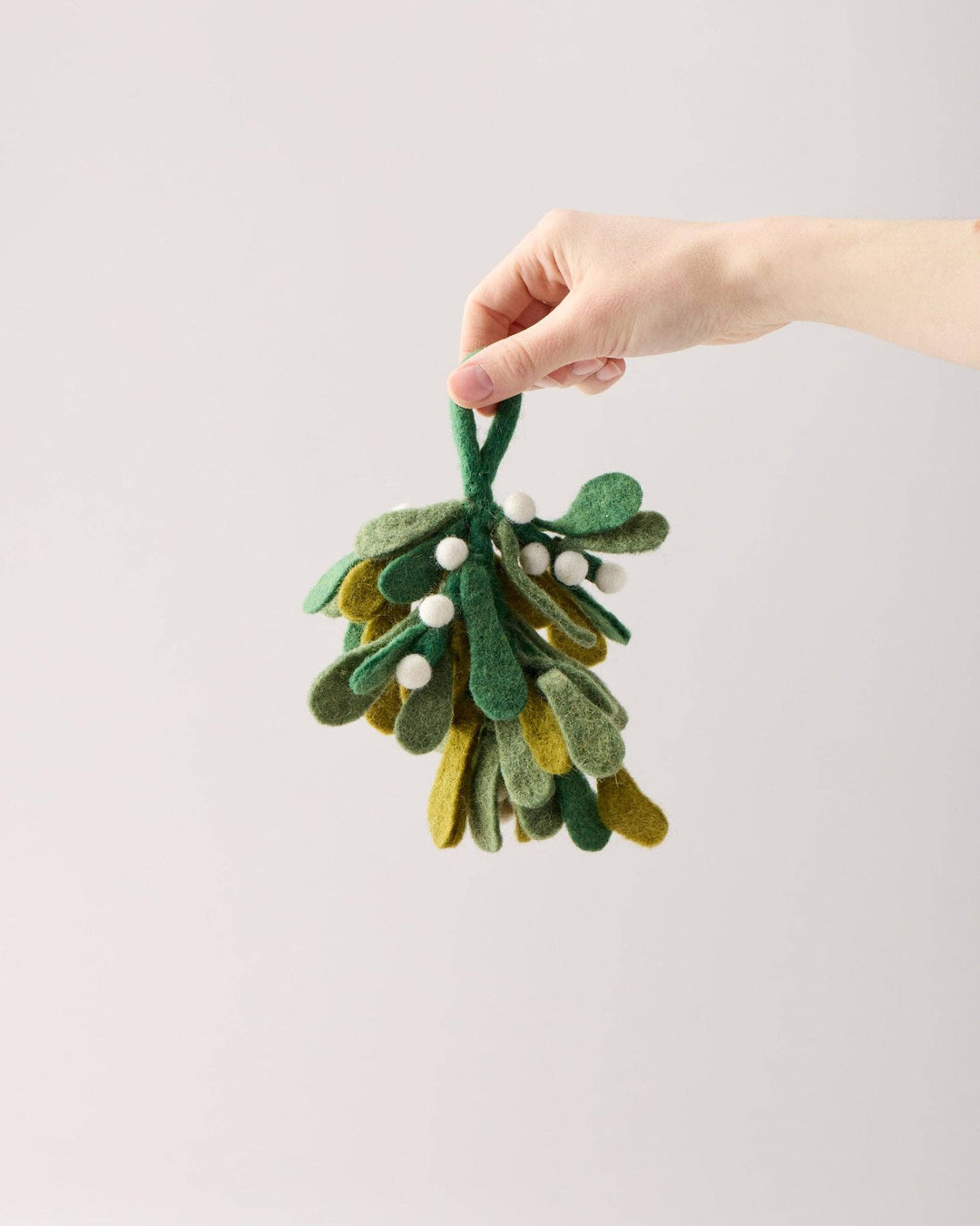 Felted Hanging Mistletoe send a bouquet- the best flower delivery