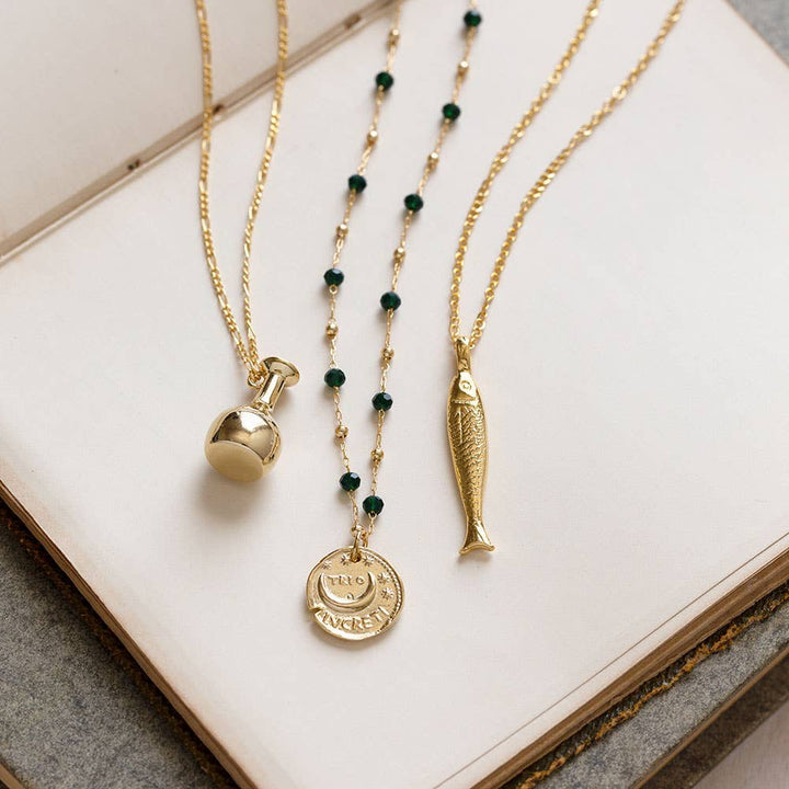 Fish Necklace send a bouquet- the best flower delivery