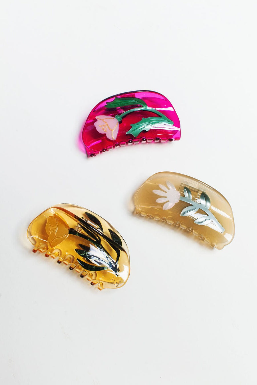 Floral Hair Claw send a bouquet- the best flower delivery