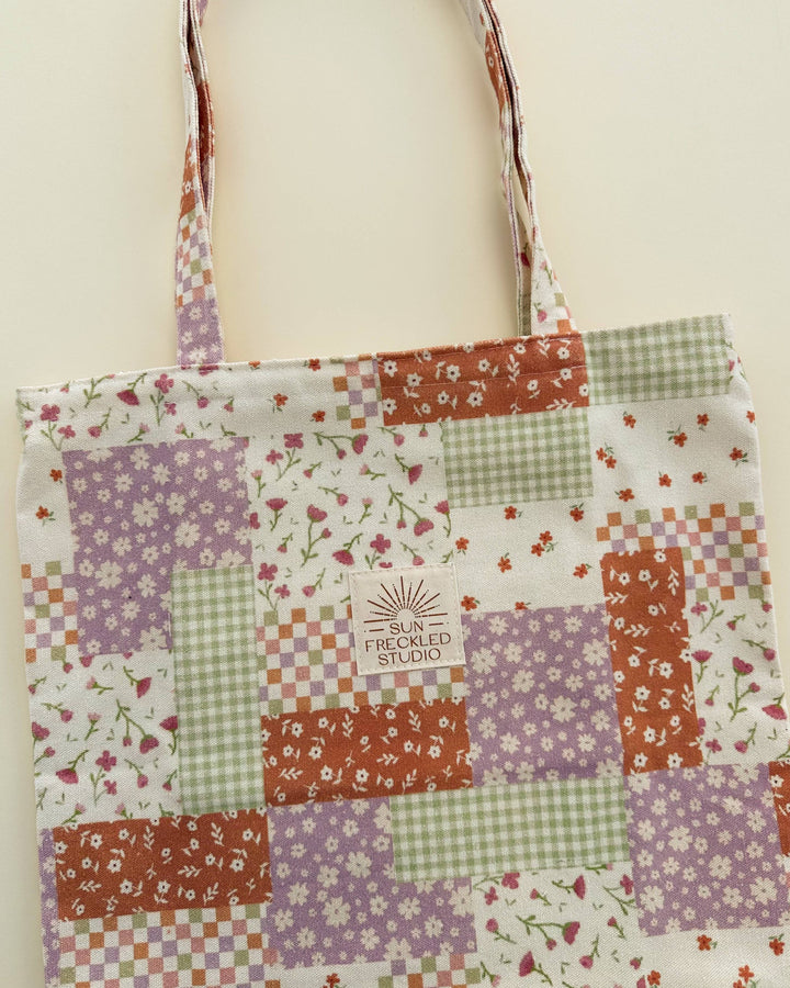 Flower Patch Tote Bag: Original send a bouquet- the best flower delivery