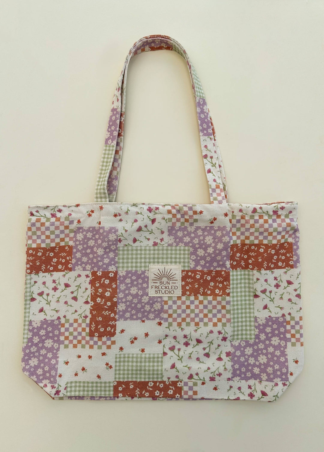 Flower Patch Tote Bag: Original send a bouquet- the best flower delivery