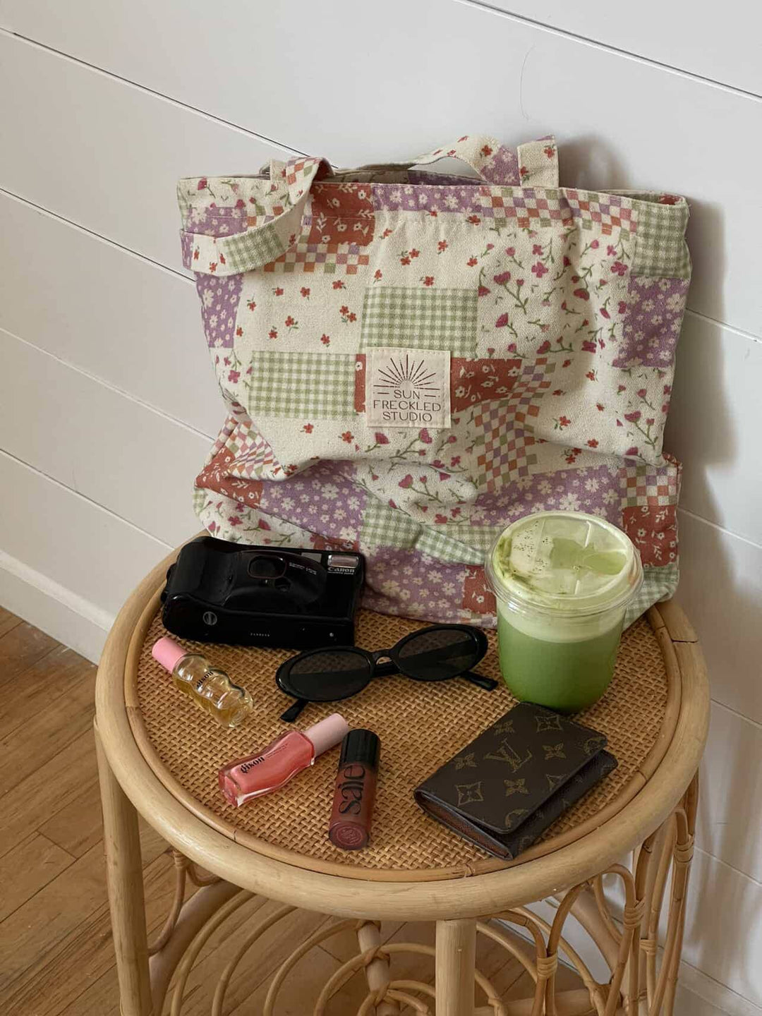 Flower Patch Tote Bag: Original send a bouquet- the best flower delivery