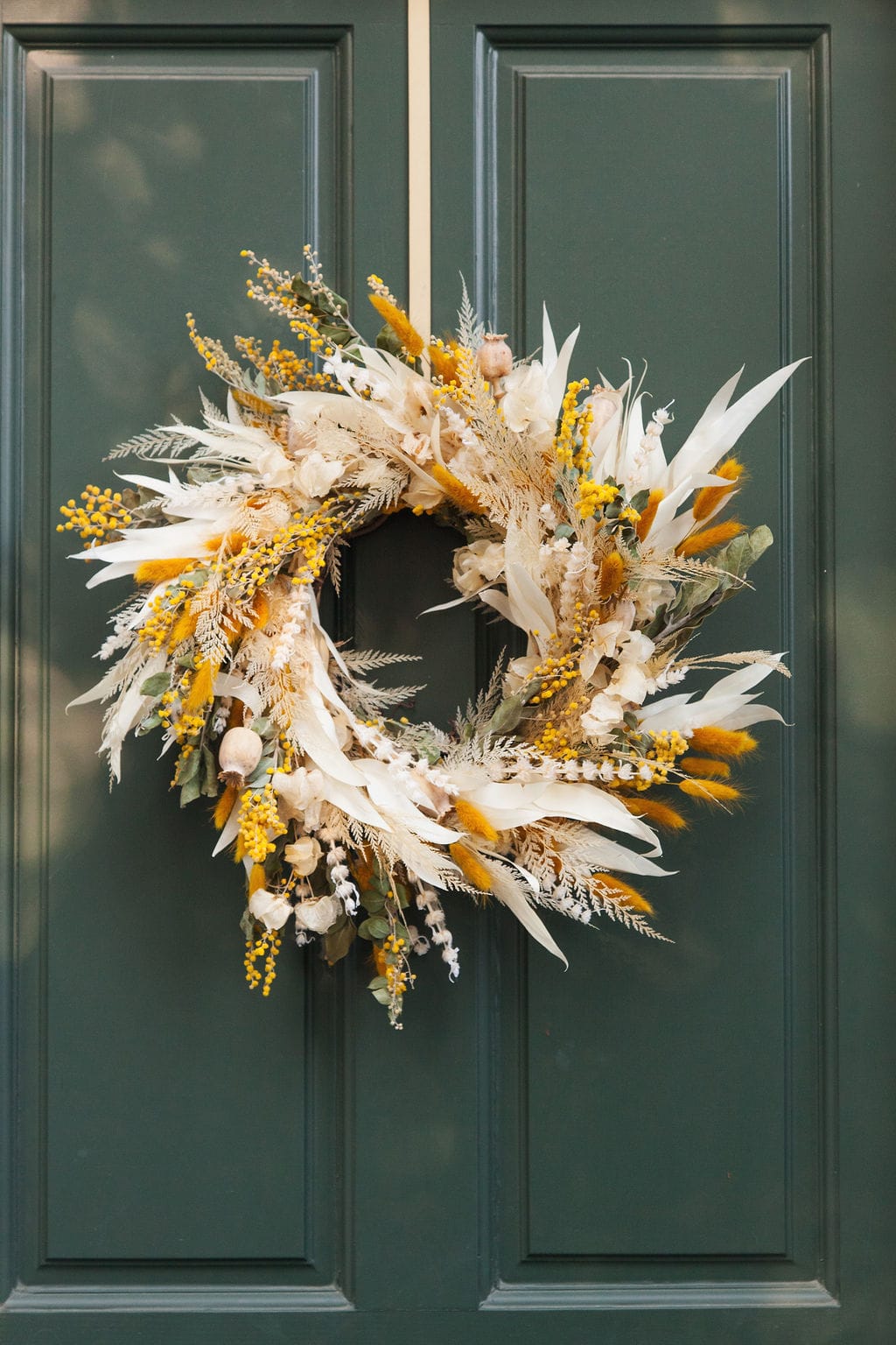 Wreaths Golden Hour Dried Floral Wreath send a bouquet- the best flower delivery