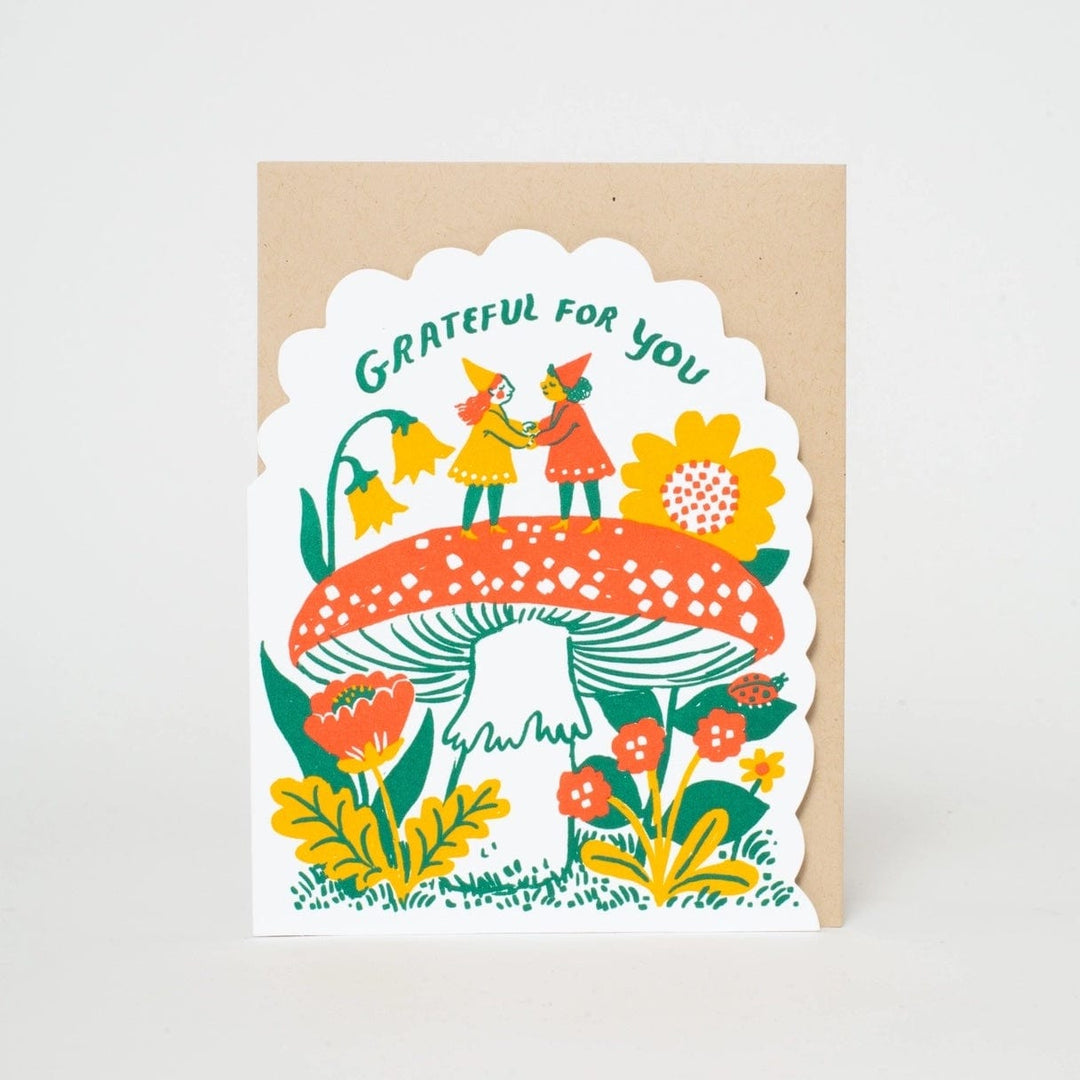 Greeting Card Grateful For You Card send a bouquet- the best flower delivery