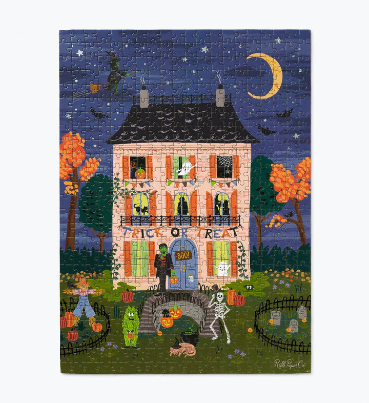 Haunted House Jigsaw Puzzle send a bouquet- the best flower delivery
