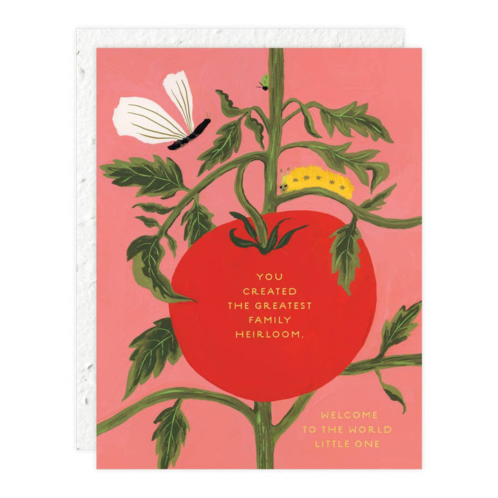 Heirloom - Baby Card send a bouquet- the best flower delivery