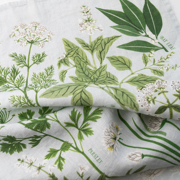 Botanica Paper Co. HERB GARDEN | 100% LINEN TEA TOWEL