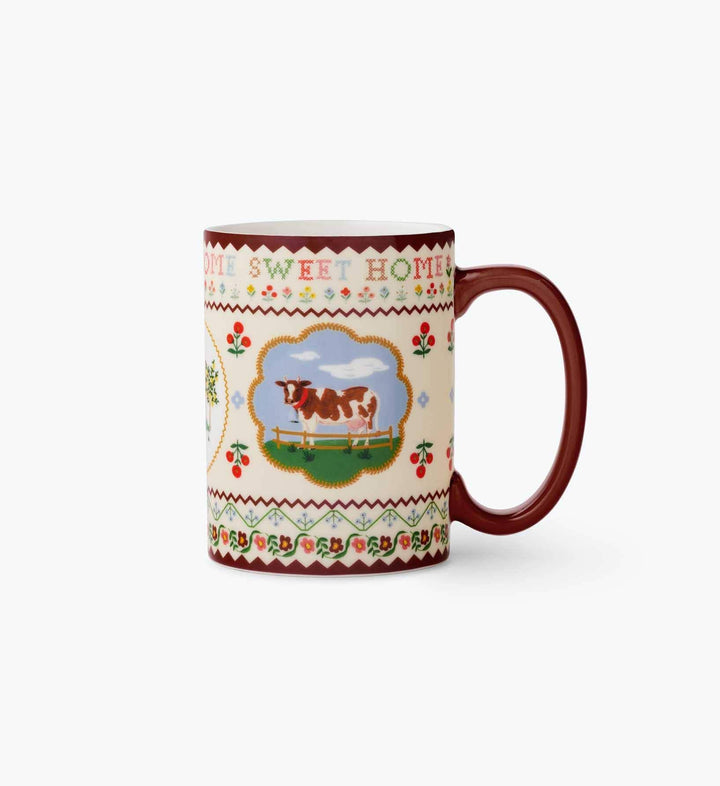 Home Sweet Home Porcelain Mug send a bouquet- the best flower delivery