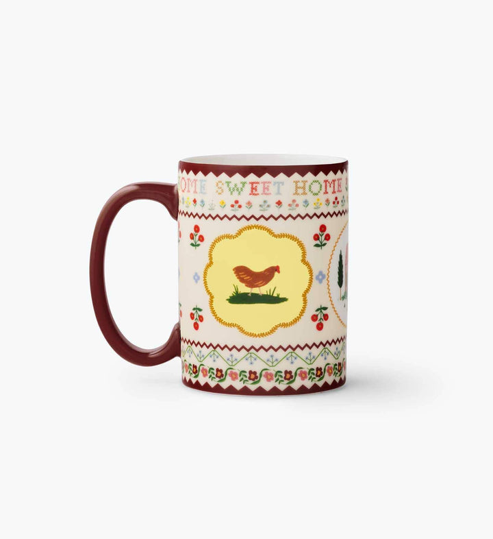 Home Sweet Home Porcelain Mug send a bouquet- the best flower delivery