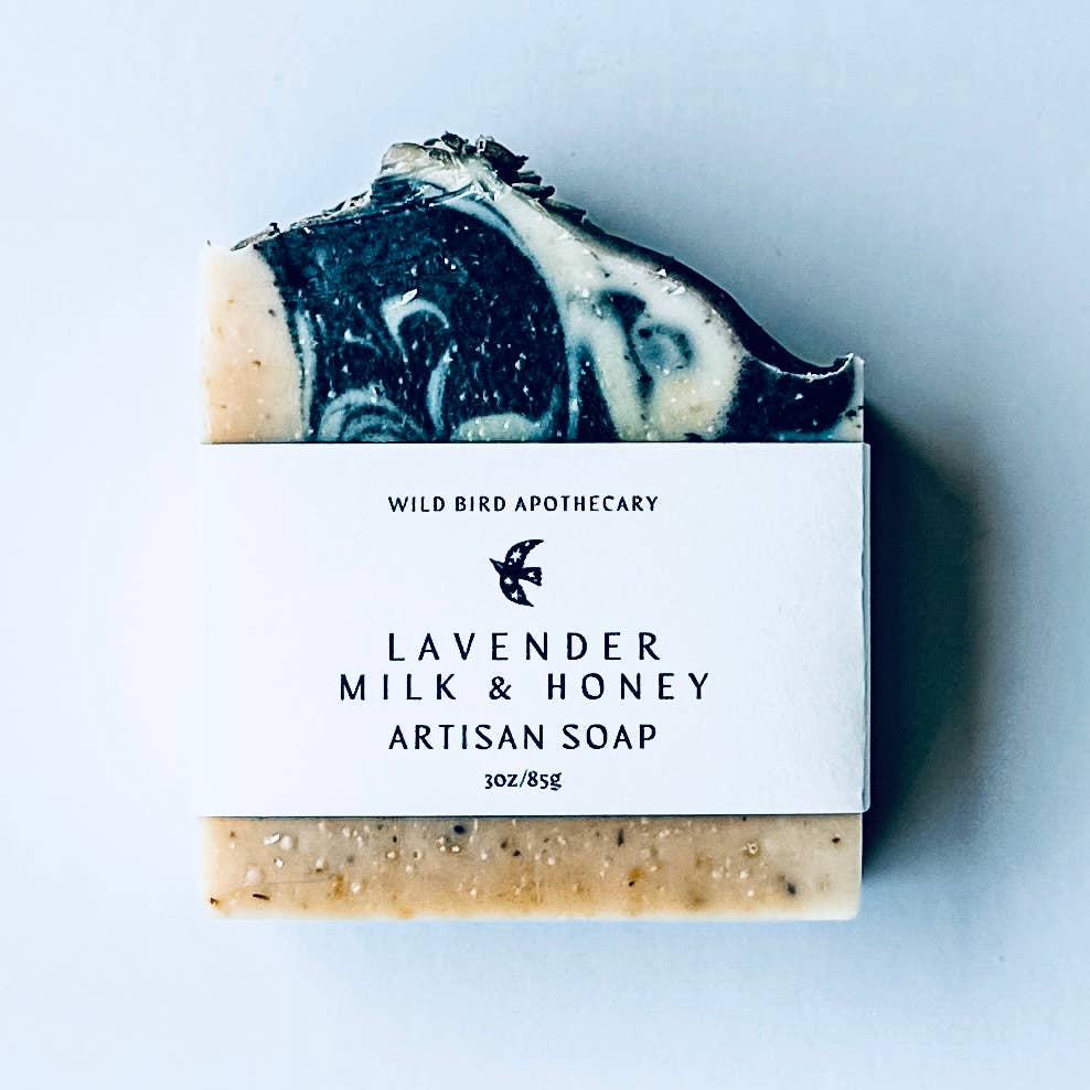 Lavender Milk & Honey Essential Oil Bar Soap 4oz send a bouquet- the best flower delivery