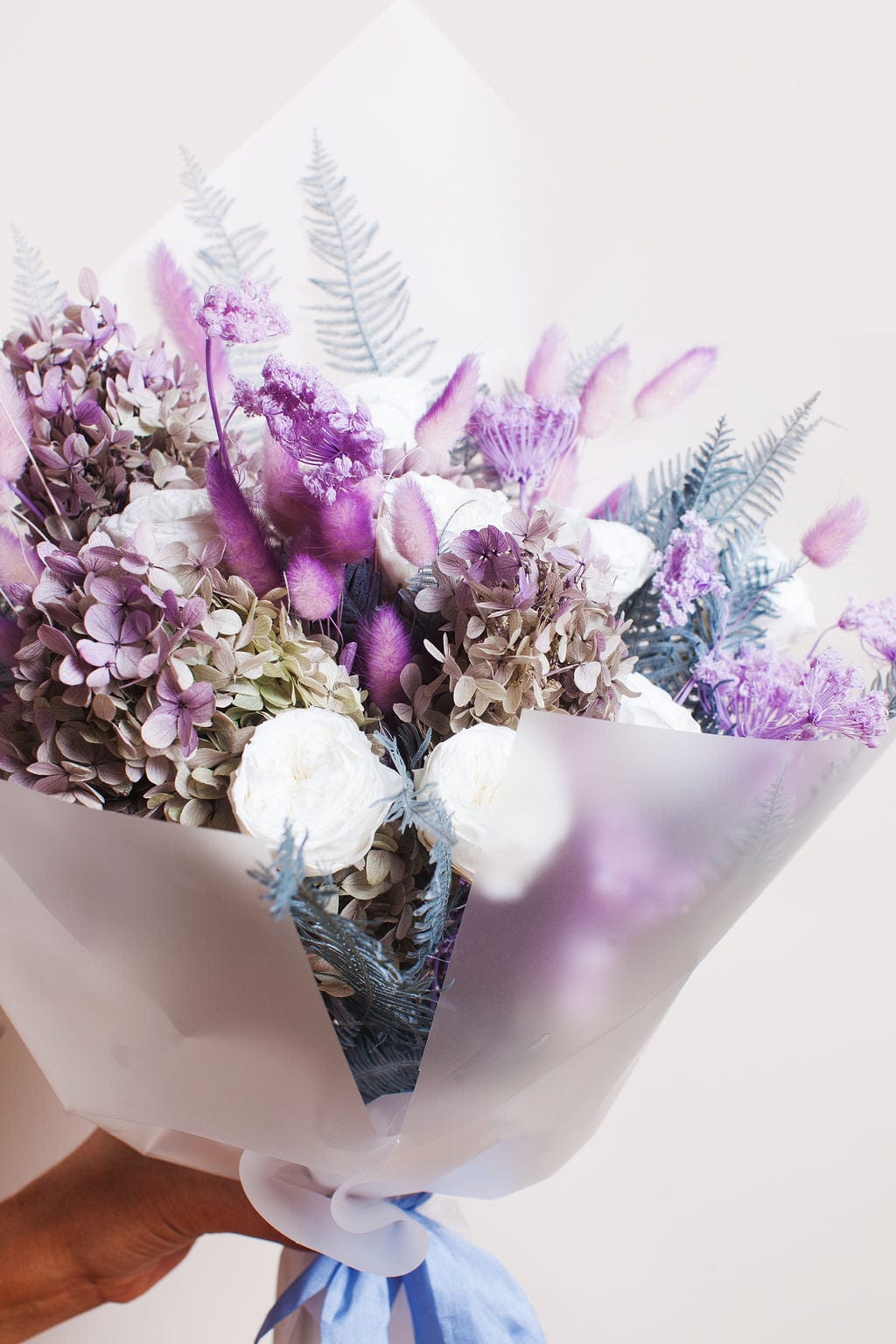 Bouquets Lilac Garden Preserved Rose Bouquet send a bouquet- the best flower delivery