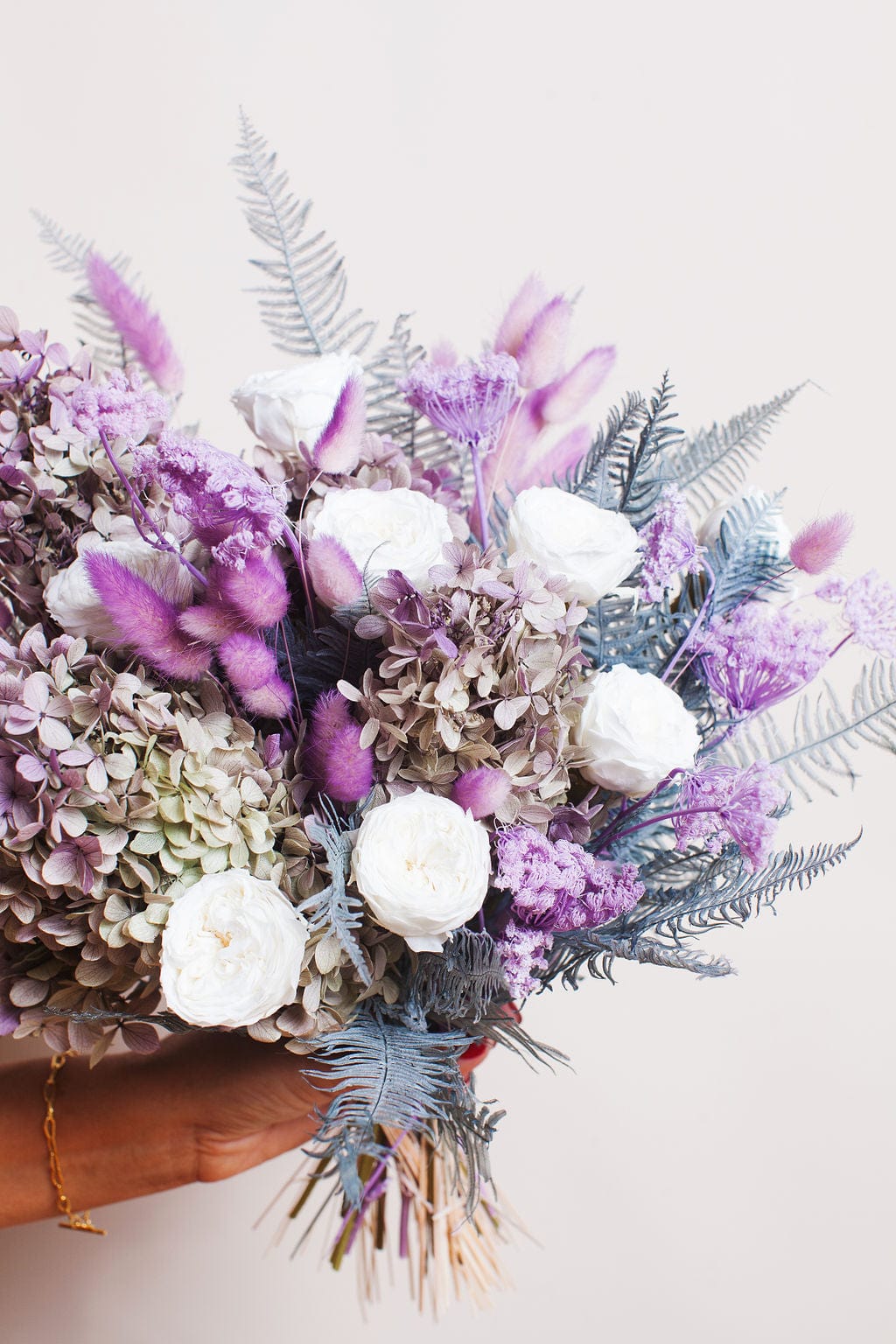 Bouquets Lilac Garden Preserved Rose Bouquet send a bouquet- the best flower delivery