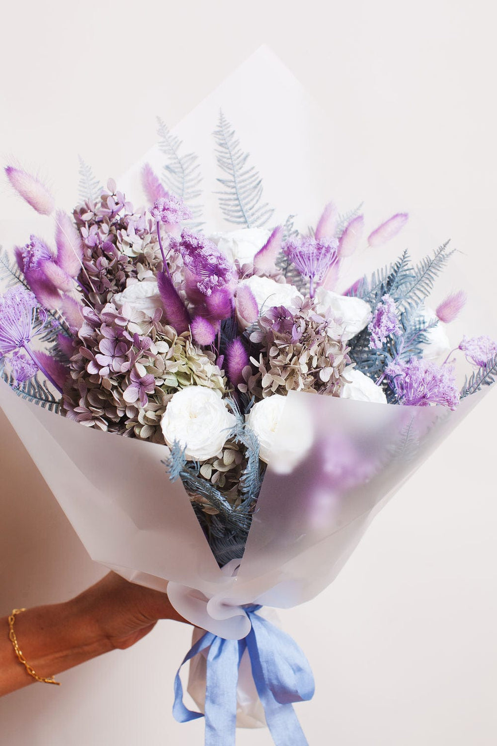 Bouquets Lilac Garden Preserved Rose Bouquet send a bouquet- the best flower delivery