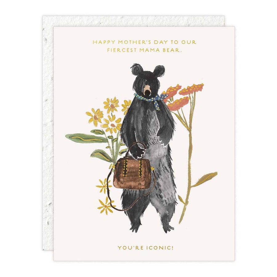 Seedlings Mama Bear - Mother's Day Card